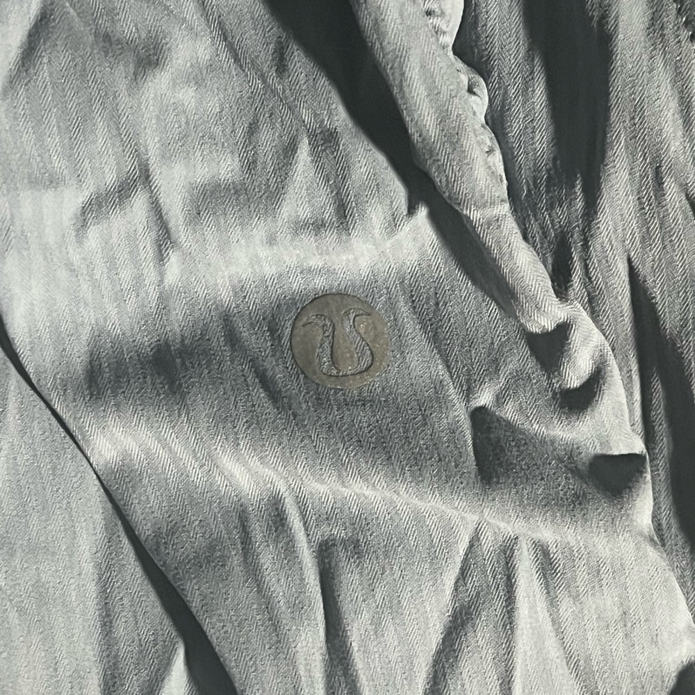 Light Blue Lululemon Cropped Dance Studio Pant